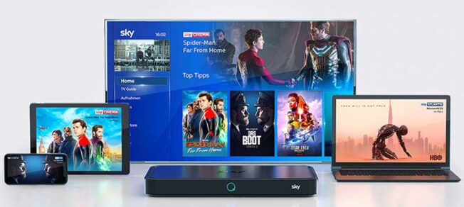 What is Sky Q and how is it different from WOW?