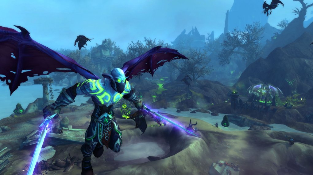 The demon hunter would have much less flair as a class if humans or tauren were also allowed to participate.  It's different with Orc and Draenei!