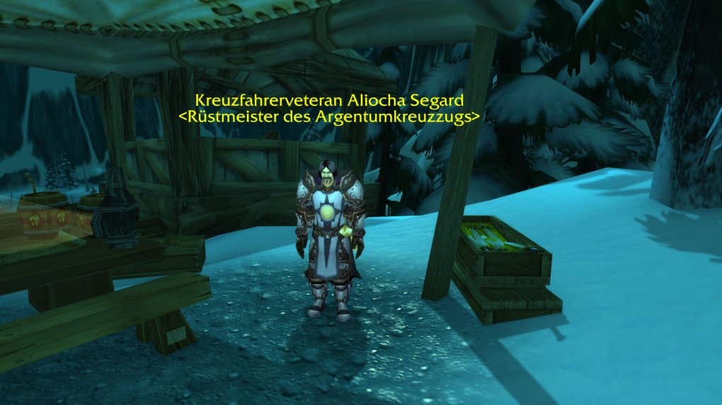 You can find Aliocha Segard in the Argent Vanguard in Icecrown.