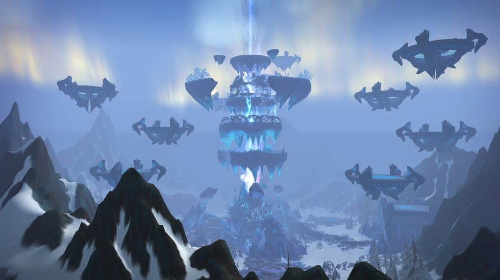 WoW WotLK Classic: In the north of the tundra is Kaltarra, a menacing fortress of ice and stone.