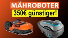 Top robotic lawn mowers 300 euros cheaper: Smart lawn mowers from Gardena, Worx, Einhell up to 36% discount