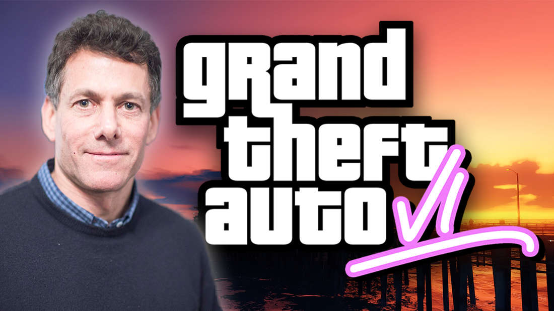Strauss Zelnick and a logo mock-up for GTA 6