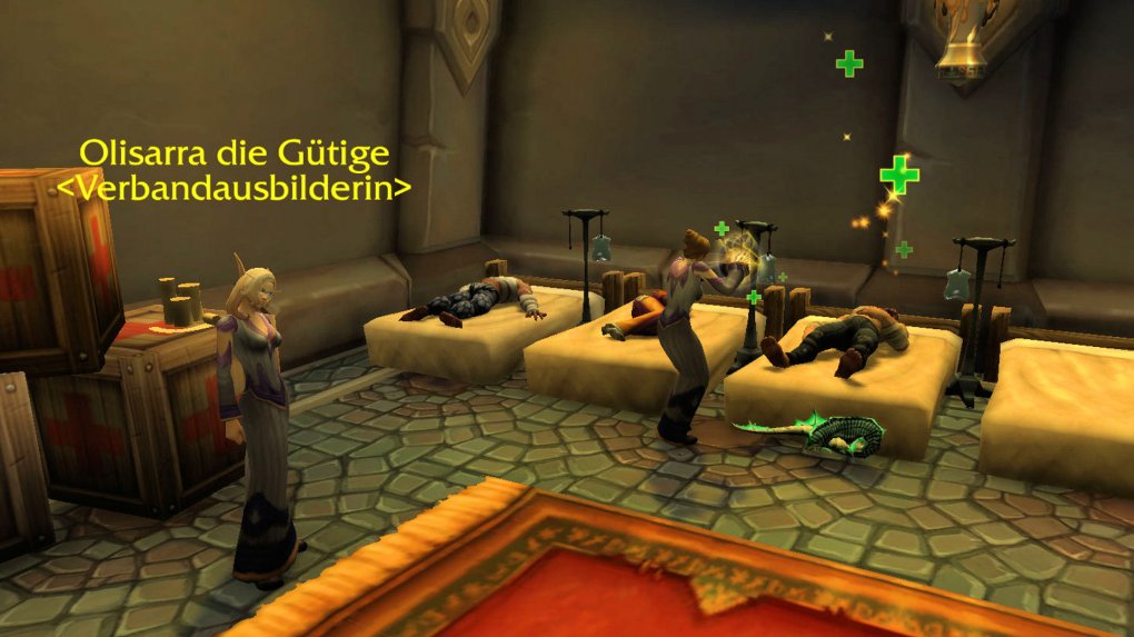 <strong></noscript>WoW WotLK Classic:</strong> Olisarra the Kind in Dalaran teaches you First Aid”/></p>
<div style=