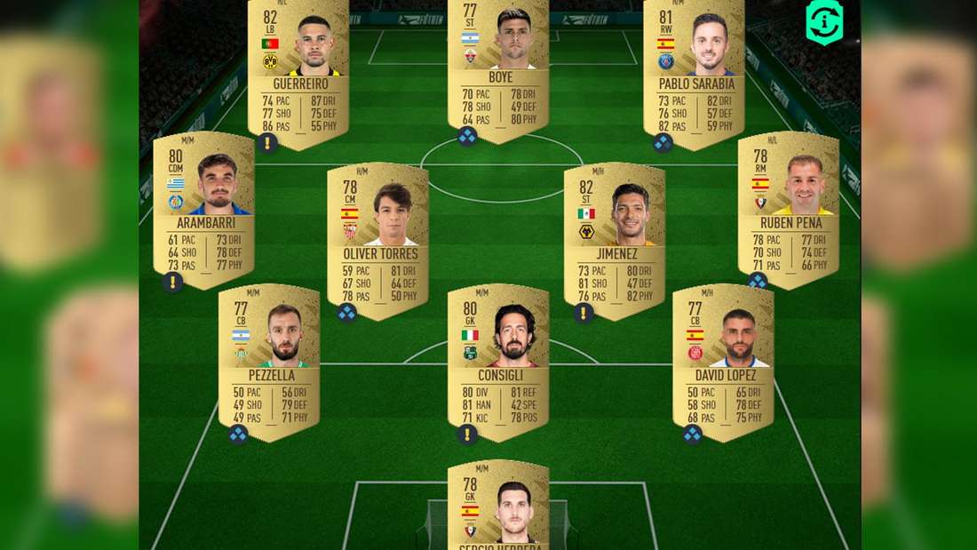FIFA 23 Leagues and Nations Hybrid SBC Solution Team