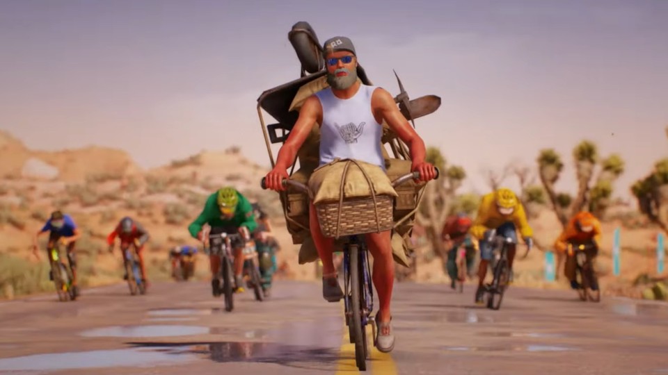 Riders Republic - Presents the open world in the trailer through which you board and fly
