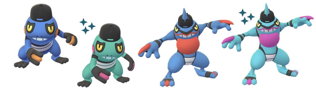 Pokémon GO Glibuncle Toxiquak Shiny
