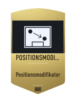 FIFA 23 position modifier