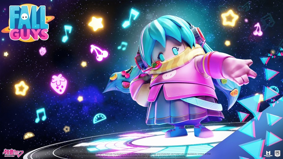 Fall Guys - Hatsune Miku event introduced with costume, nicknames and more