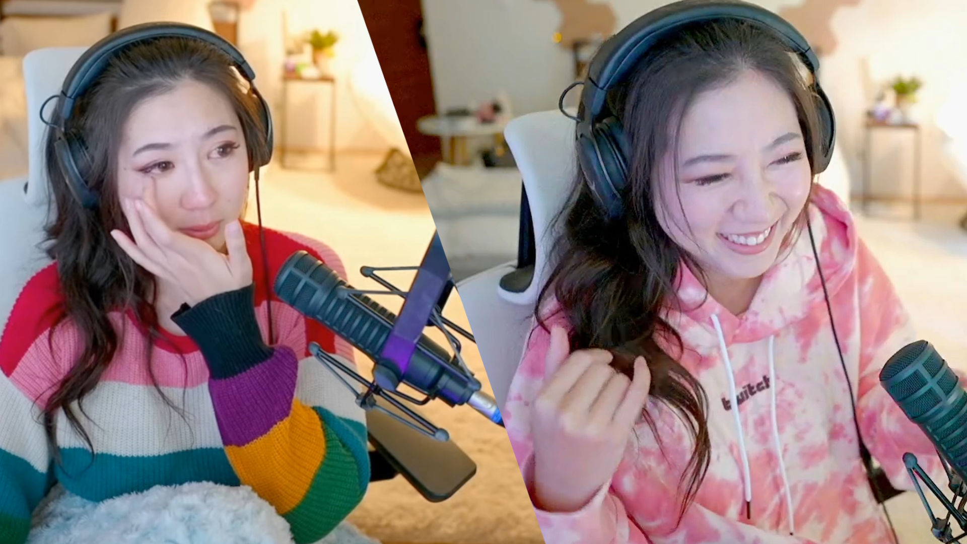 29-year-old cries live on Twitch because she is so moved by everything – wild speculation immediately arises