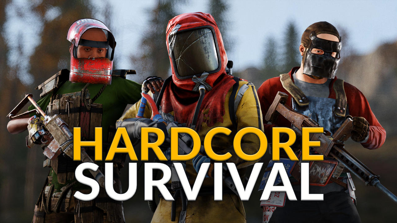 A survival MMO offers you the ultimate thrill in a new mode - This is "Hardcore Rust"