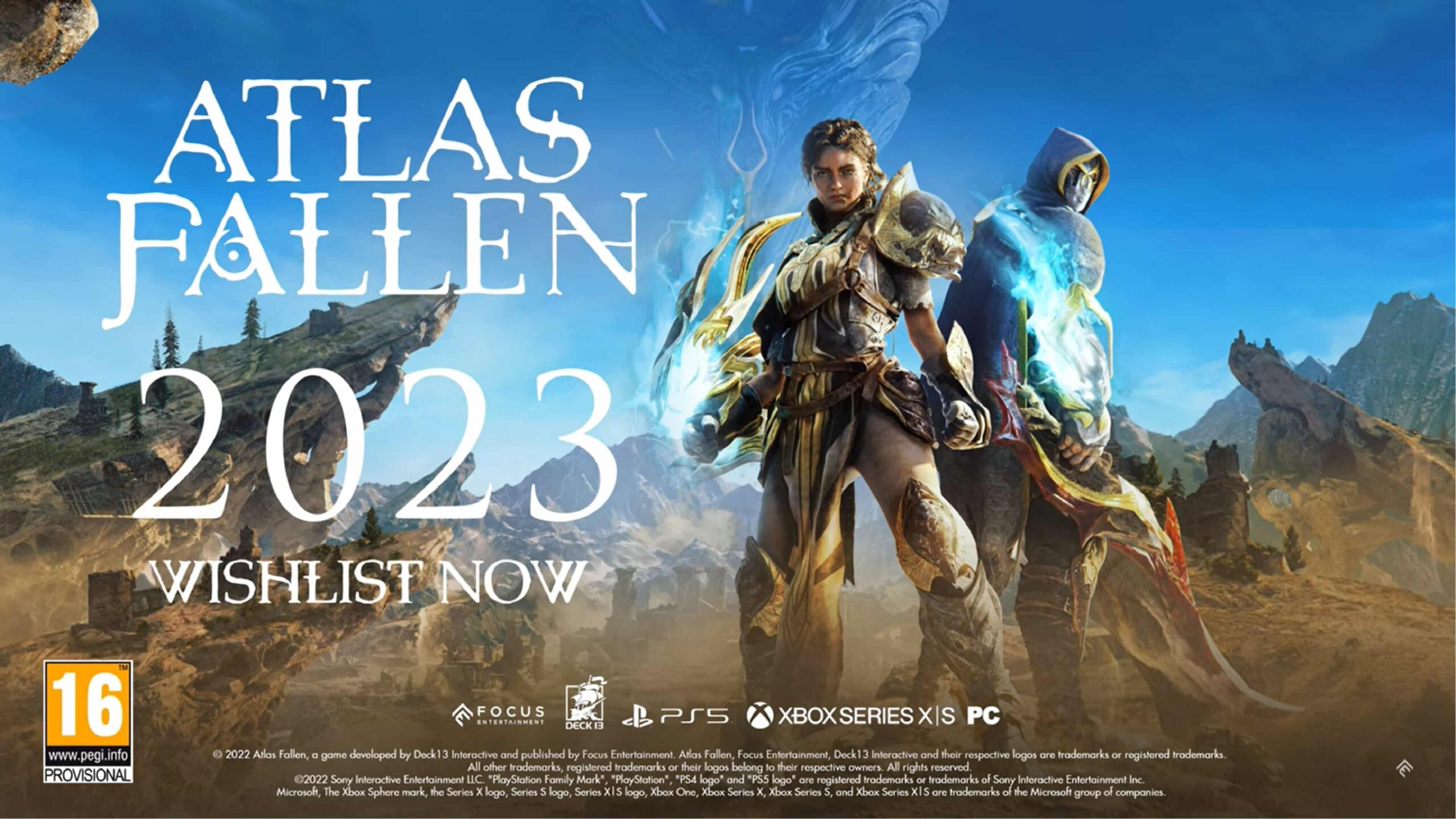 Atlas Fallen is the new Deck13 game to be released in 2023 for Xbox Series X/S, PS5, and PC
