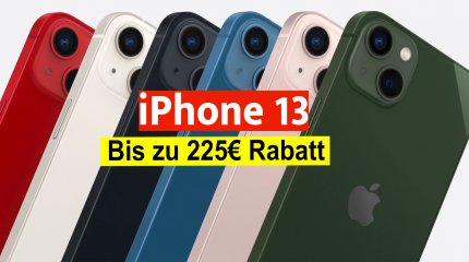 Before iPhone 14: Apple iPhone 13 now up to €225 discount at Amazon - iPhone 12 also much cheaper