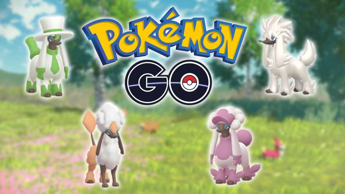 All Coiffwaff forms in Pokemon GO from Germany
