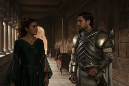 House of the Dragon: Alicent and Ser Criston.