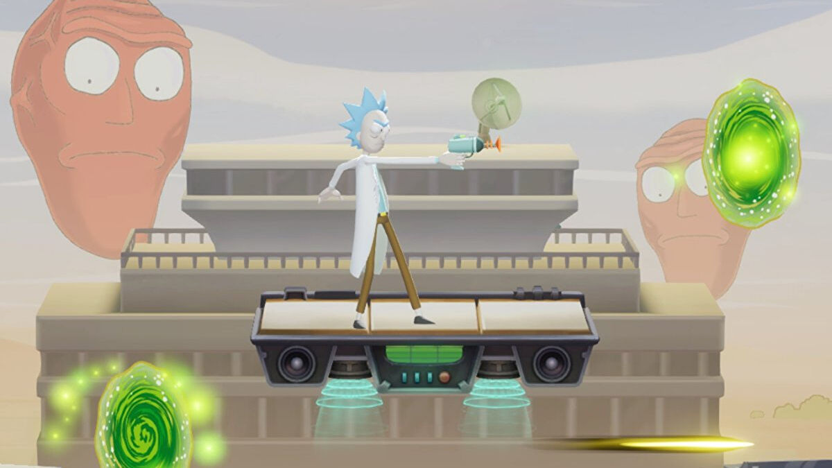 Rick lands in MultiVersus today, while a new update doubles leveling time