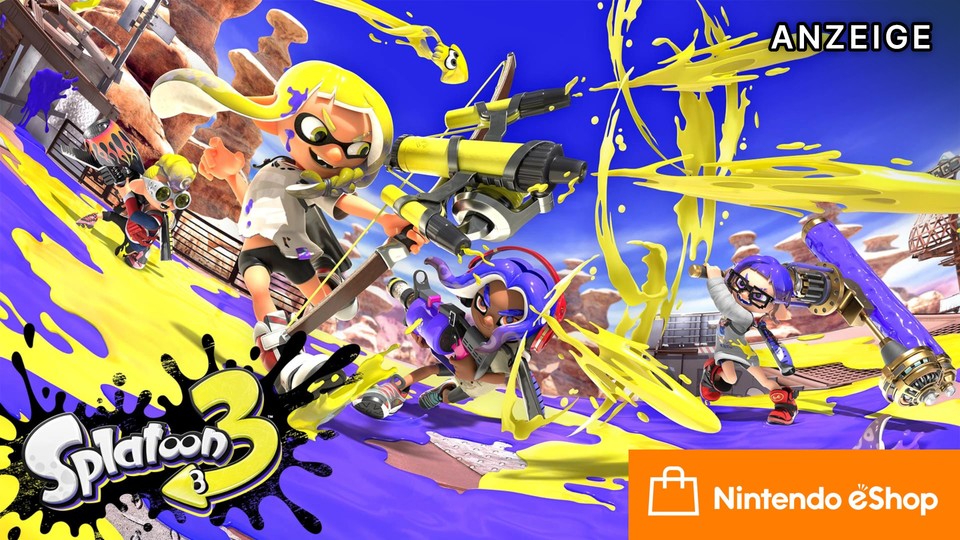 Today comes the next big hit for Nintendo Switch with the shooter Splatoon 3.