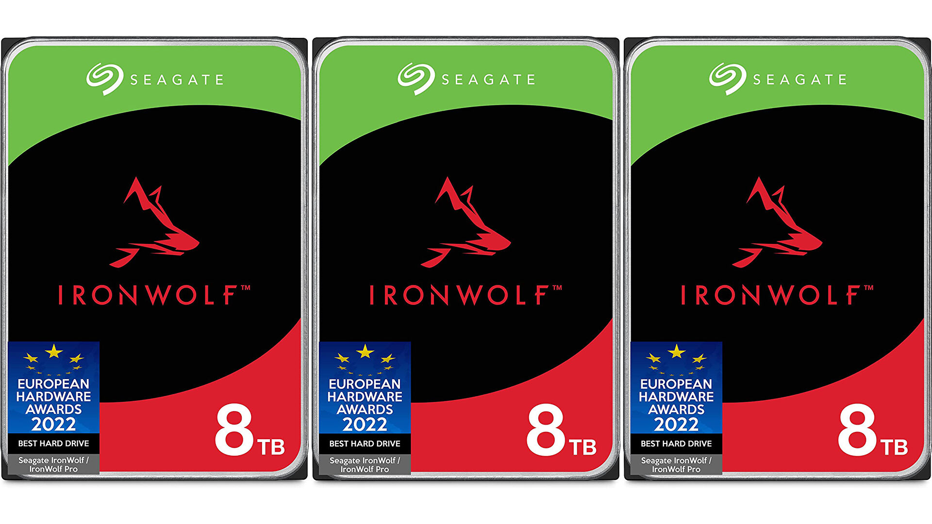 Store all the things with an 8TB Seagate IronWolf hard drive for £150