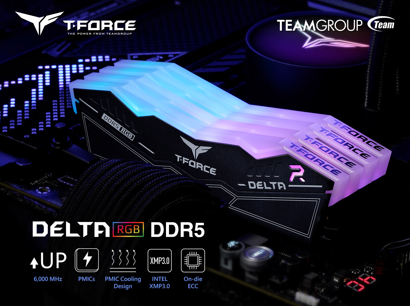 T-Force Delta RGB: Teamgroup brings DDR5 kit with 7,200 MHz