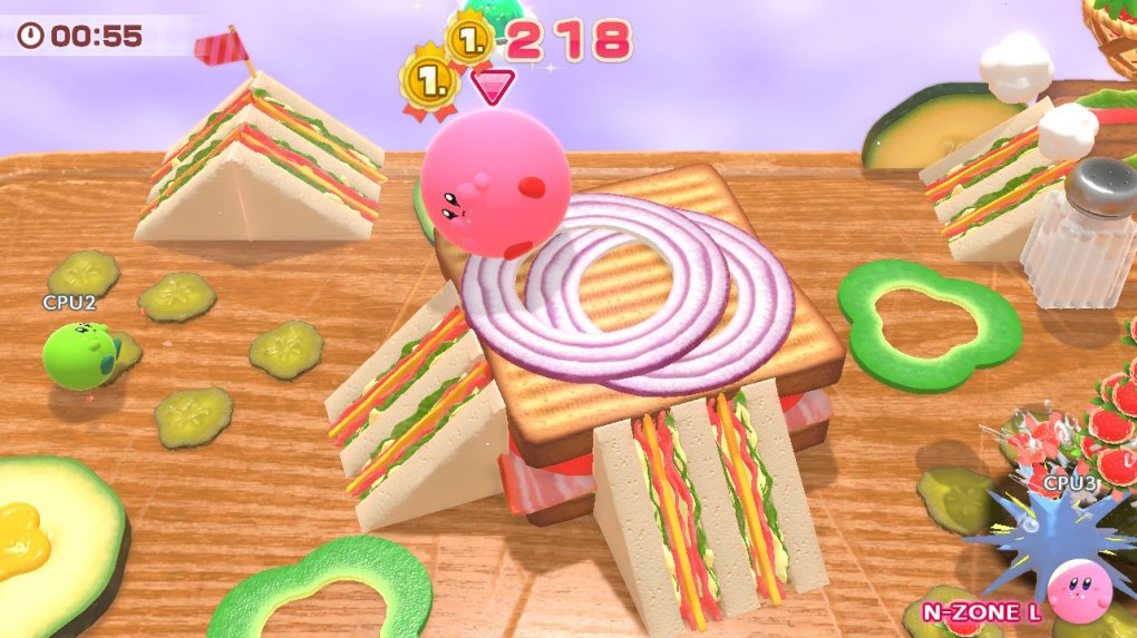 Not only Kirby gets hungry at the sight of this map!