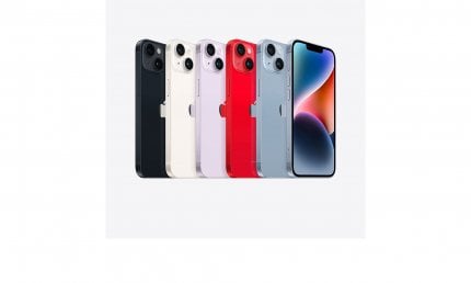 The iPhone 14 Plus is now available in five colors.