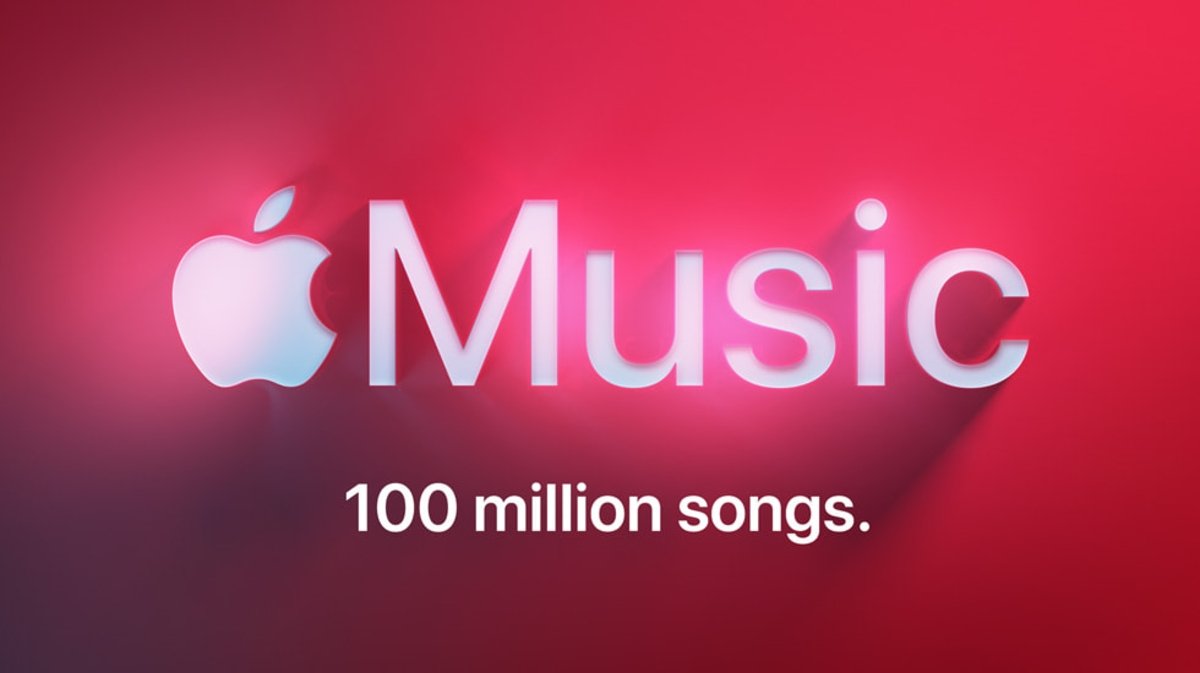 100 million songs on Apple Music