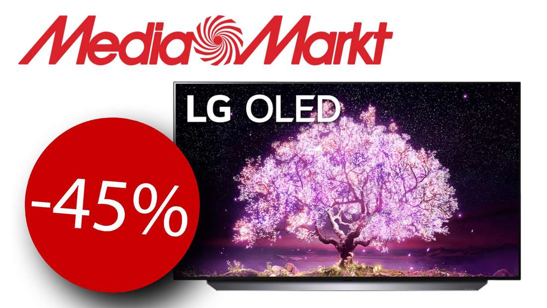 An LG TV from Media Markt