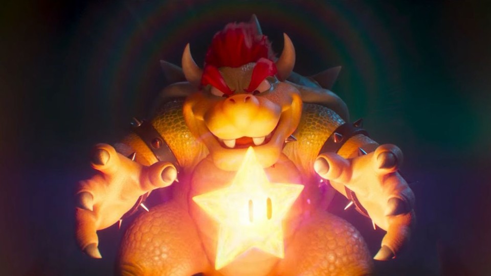 Of course, Bowser also plays the role of the eternal antagonist in this Mario product.