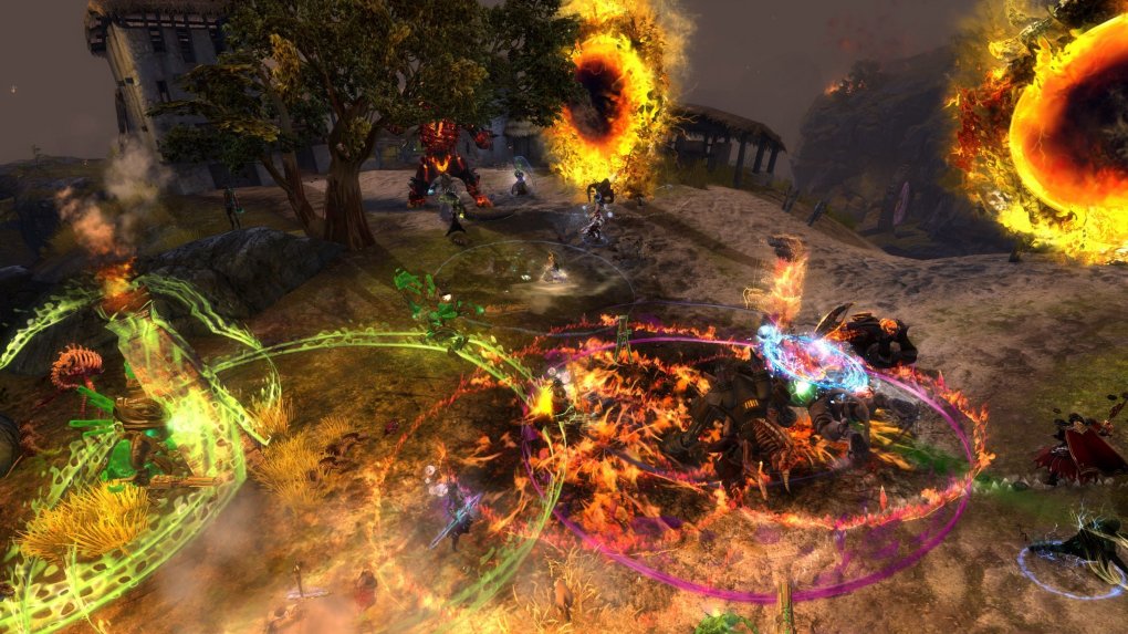 During the Battle of Lion's Arch in Guild Wars 2, there are events to do all over the place - which also bring in lots of loot.