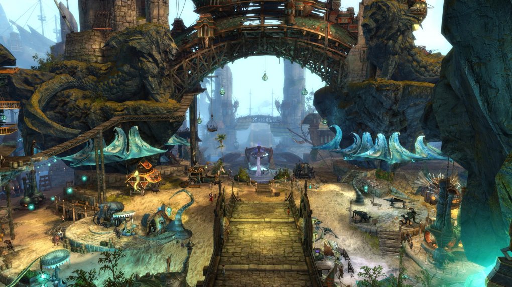 This is what Lion's Arch should look like: The 2012-2014 look is still the best for some players - they can easily go back there thanks to the new scroll.