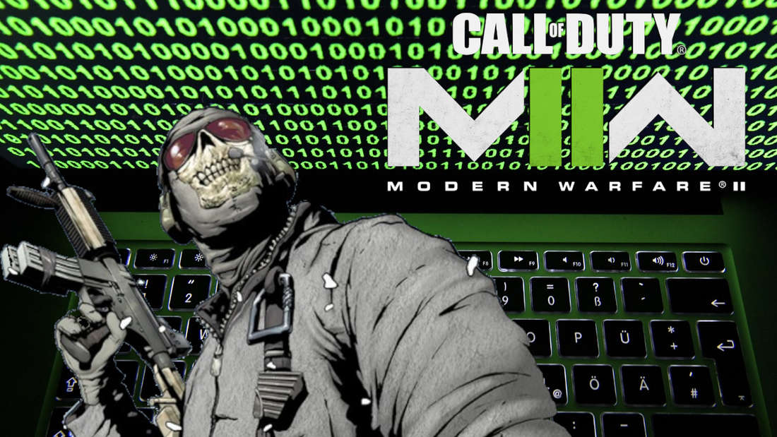 Ghost in Call of Duty Modern Warfare 2 as a cheater / hacker