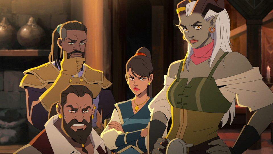 The Dragon Age anime series tells a completely new story.