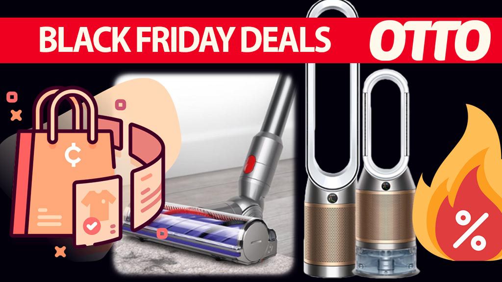 Only on Black Friday: Dyson hand and stick vacuum cleaners drastically reduced!