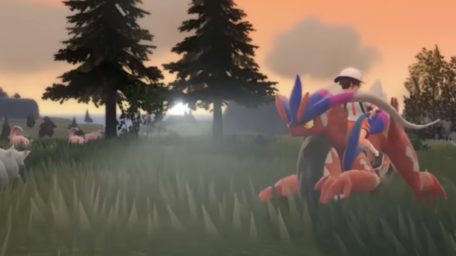 Pokémon Crimson + Crimson - Trailer shows how you can glide, climb and swim through the world with the Legendarys