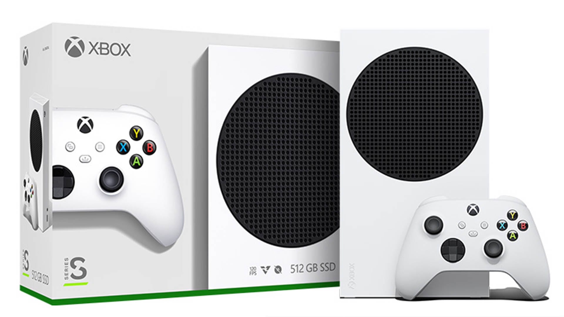 xbox series s console packaging