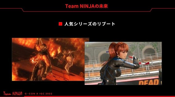 Team Ninja: Ninja Gaiden and Dead or Alive reboots confirmed