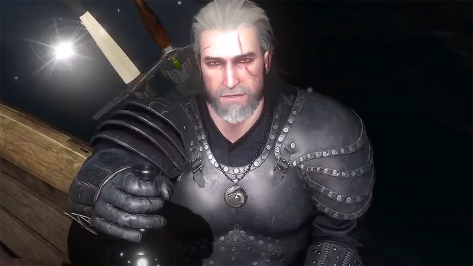This is what the fresh armor in The Witcher 3 looks like.