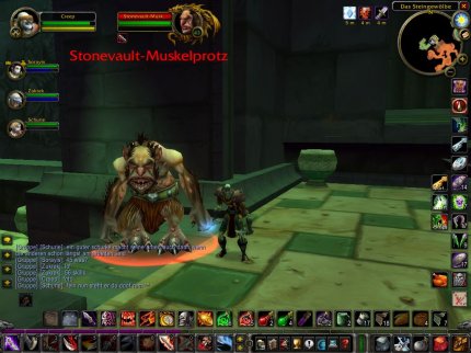 WoW in 2005: Creep was still very small and with friends in Uldaman.