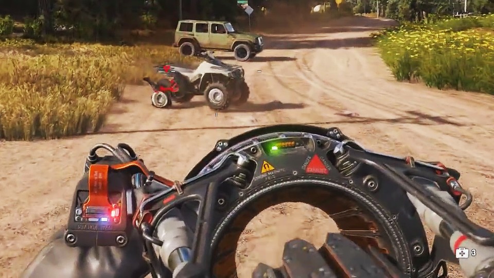 Far Cry 5 - Trailer shows almost all weapons, even the alien cannon