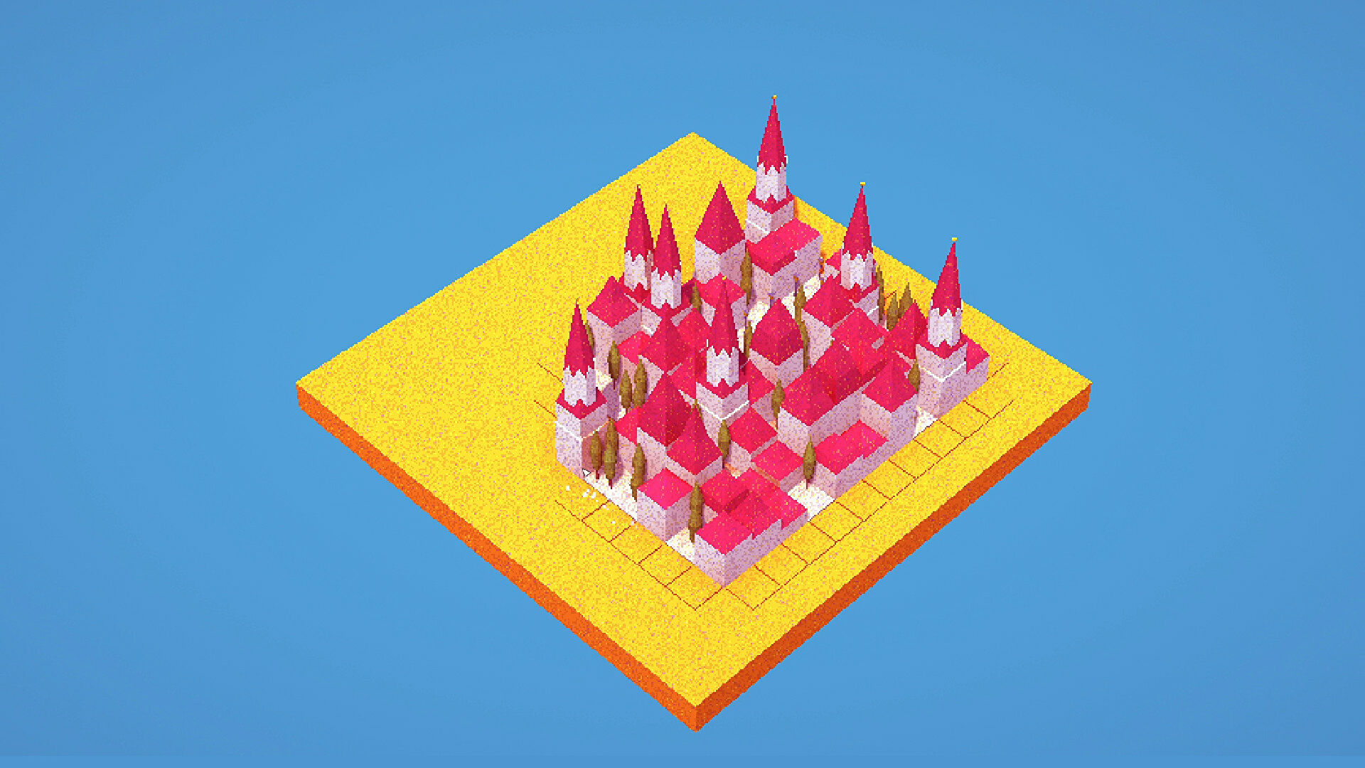 Build small, tiny, very little cities in The Block, out now