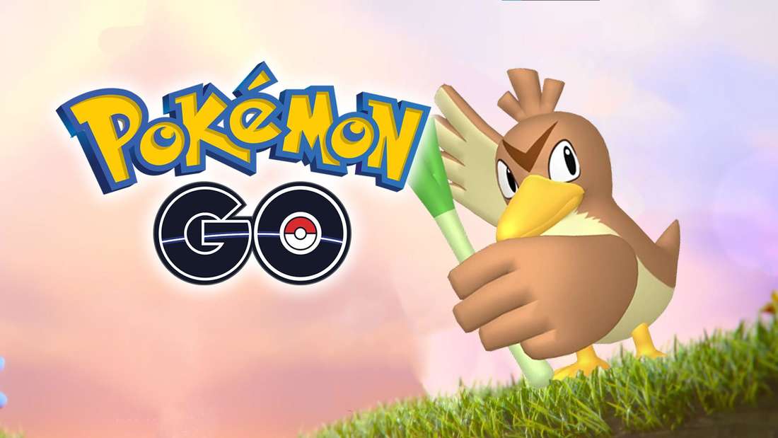 The Pokémon Porenta next to the Pokémon GO logo