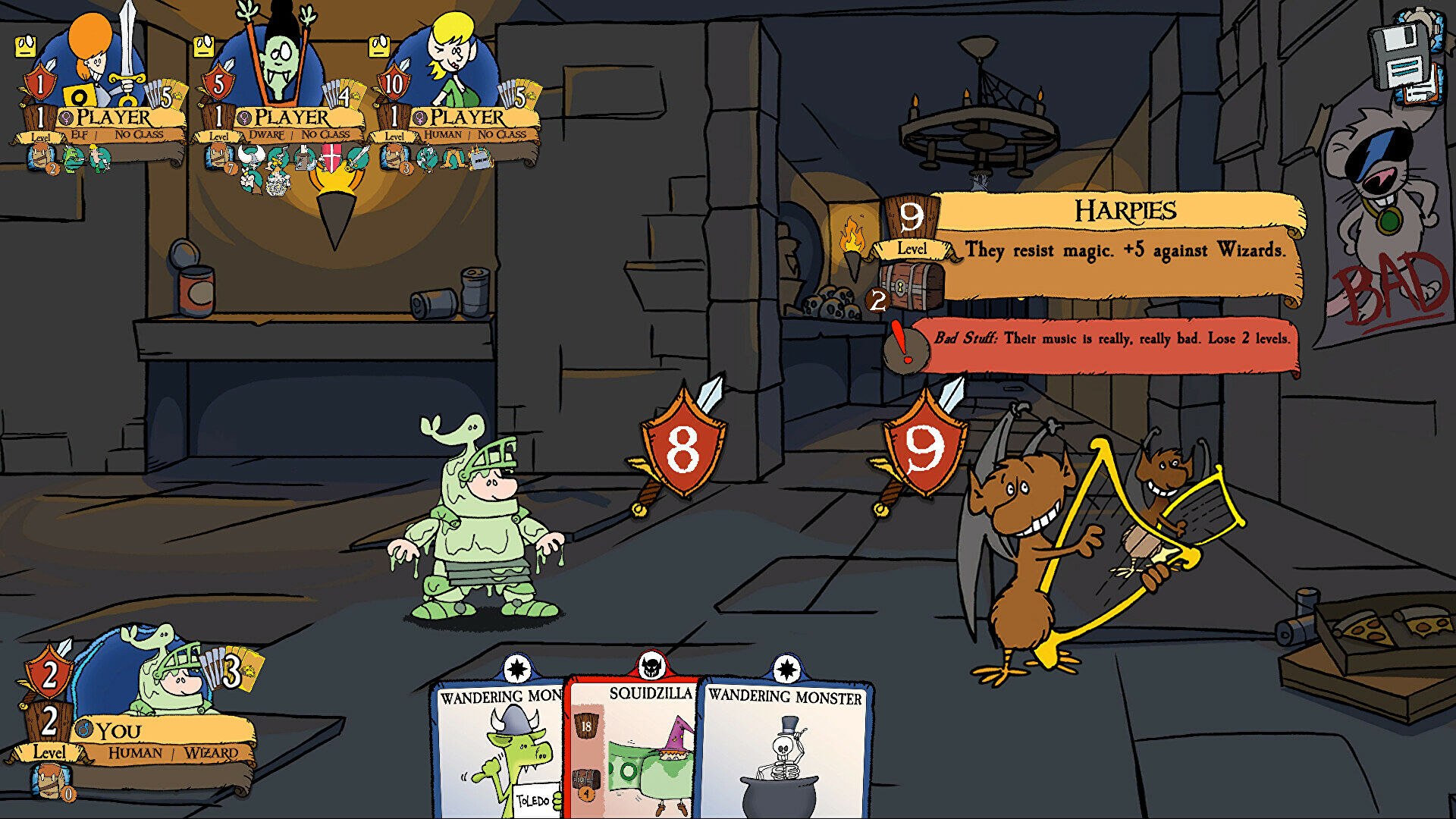 Chaotic card game Munchkin mooches onto Steam