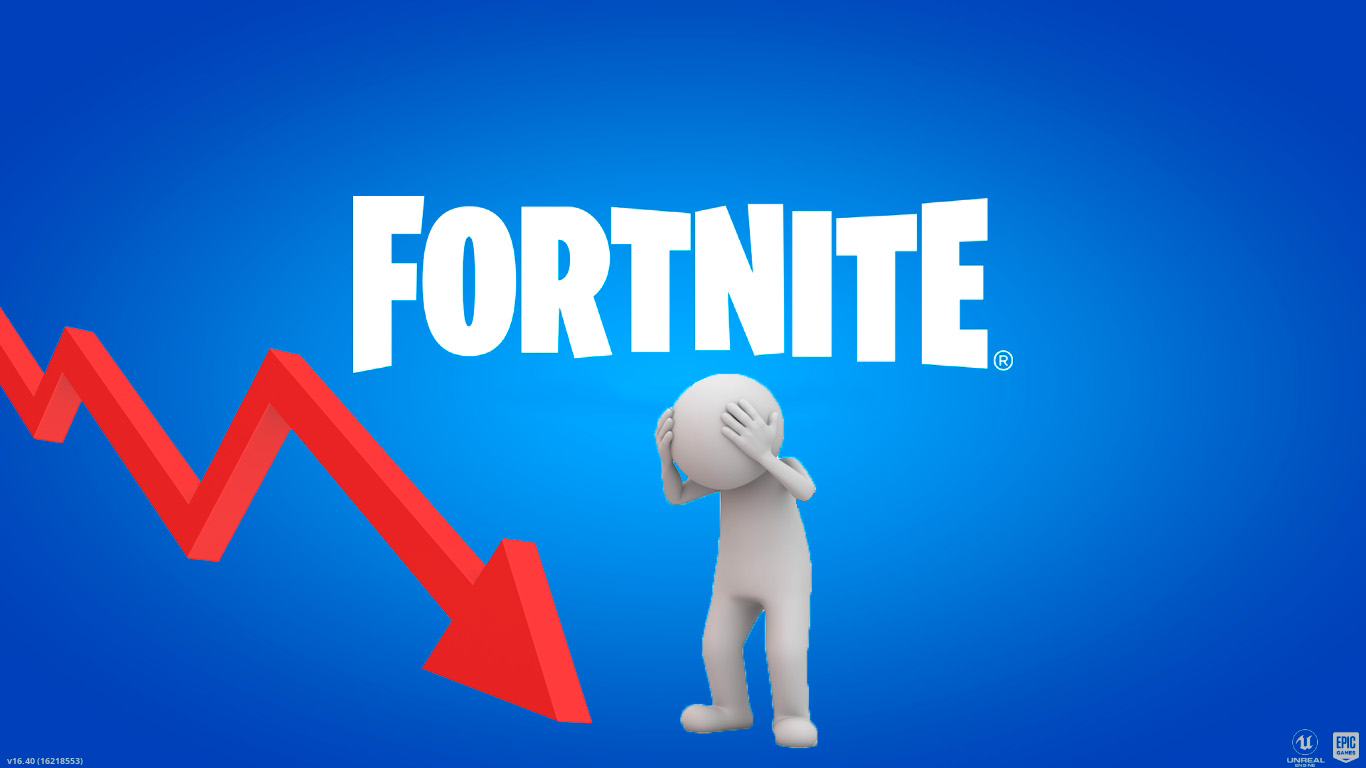 Fortnite is in decline and has lost 40 million players