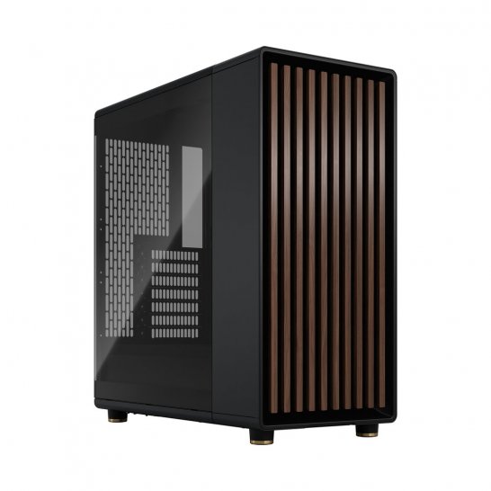 Fractal Design North: ATX case with a stylish wooden front in two variants
