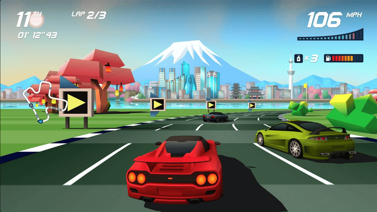 Horizon Chase Turbo is free on the Epic Games Store