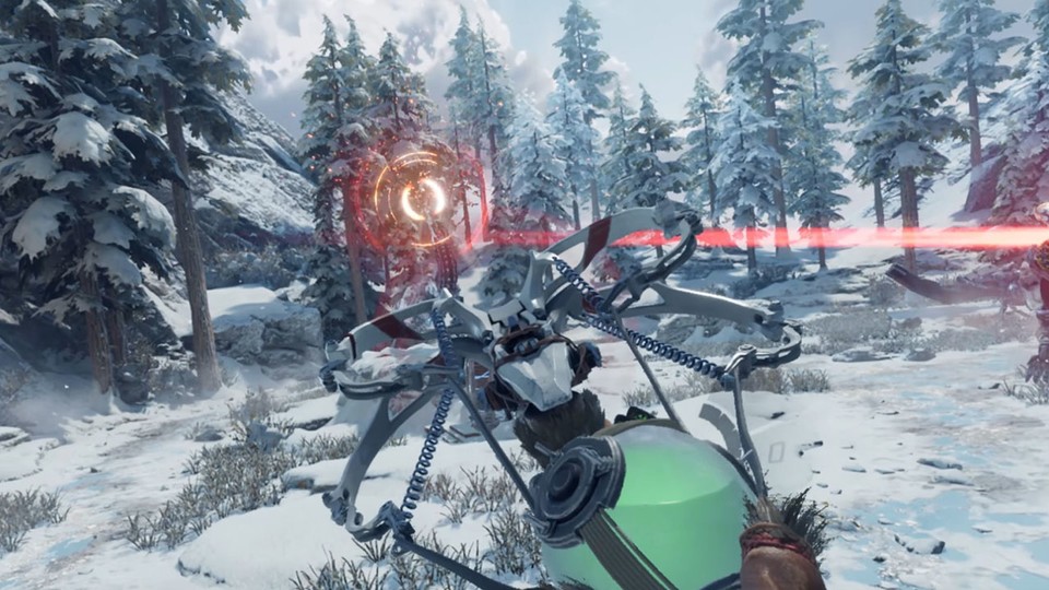 Horizon - Call of the Mountain: The PSVR 2 highlight battles look really good!