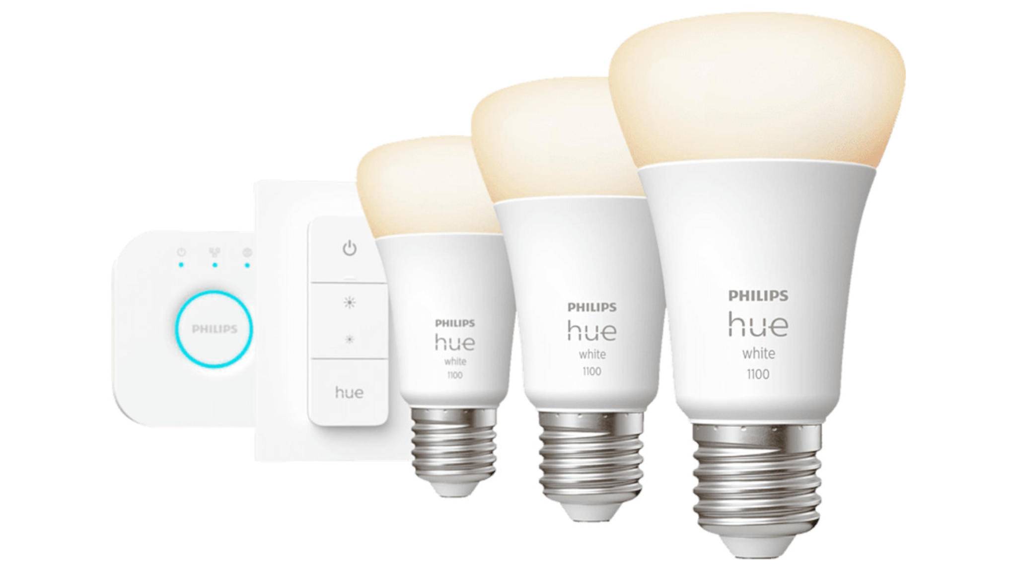 The Philips Hue White Starter Set serves as an introduction to the world of smart lights.