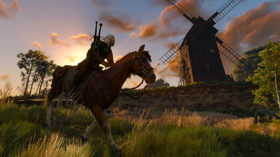 The Witcher 3 Next Gen Update: Geralt's horse can now be petted