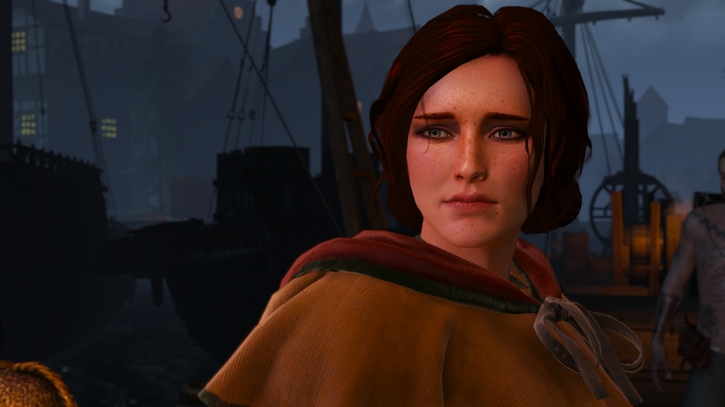 Mods ensure that some characters from The Witcher also look more lore-compliant - such as Triss with auburn hair and blue eyes like in the books.  Hopefully these mods will work in the next gen update too!