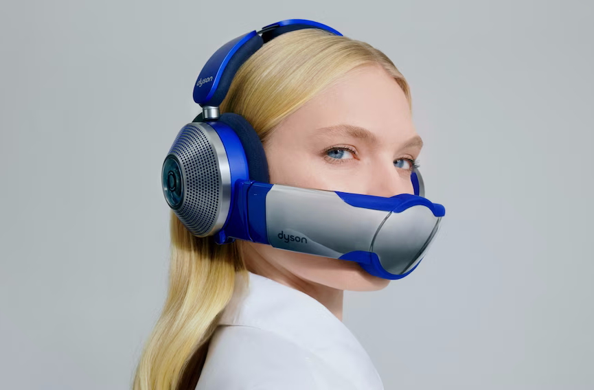 Vacuum cleaner manufacturer releases the first headphones with an air purification function – the look is reminiscent of SciFi games