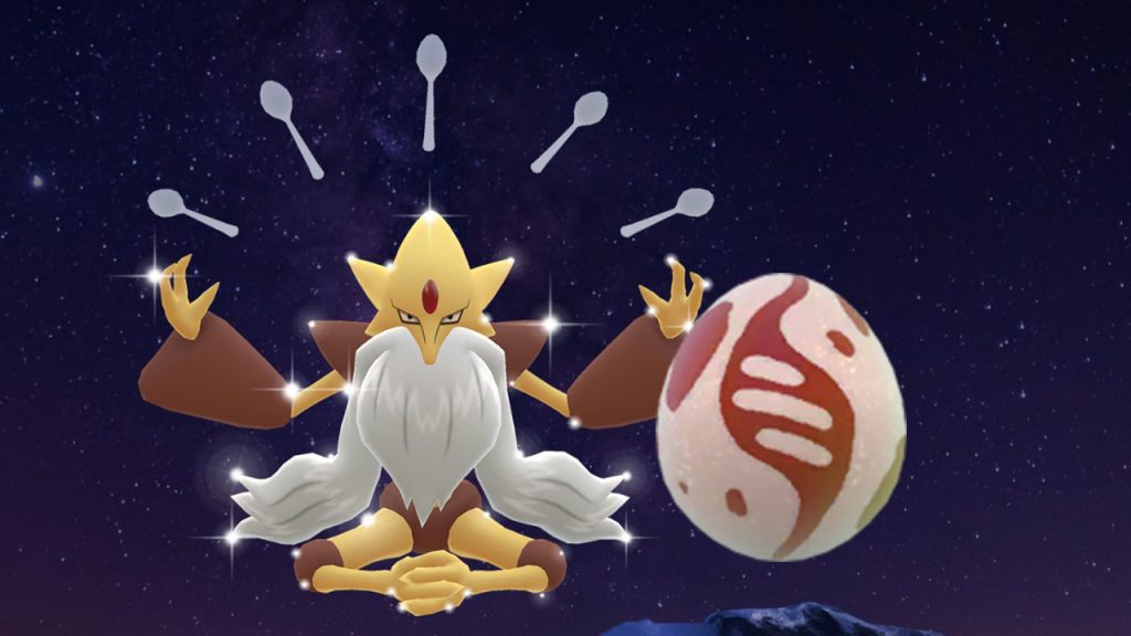 Pokémon GO Mega Simsala Raid Title